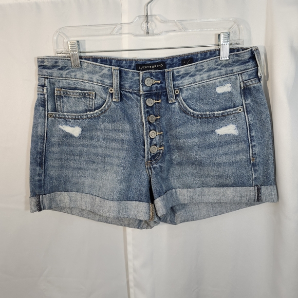 Lucky Brand Pants - Lucky Brand Size 6 Women's Blue Denim Short